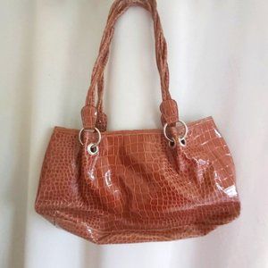 Snakeskin Faux Leather Purse